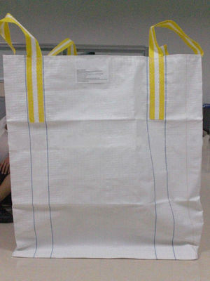 Αγορά Ανοικτοί τοπ σωλήνες 4 διαγώνια γωνιών τεράστια τσάντα FIBC απαλλαγής τσαντών βρόχων μεγάλη online manufacture