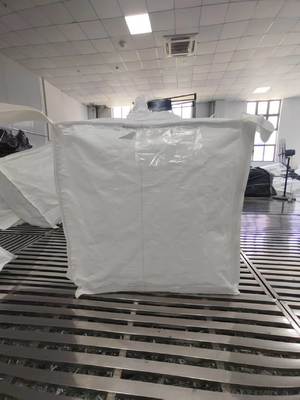 Αγορά FIBC κατάλληλο για τρόφιμα, 1000kg SWL με 2 βρόχους ανύψωσης και επεξεργασία UV online manufacture