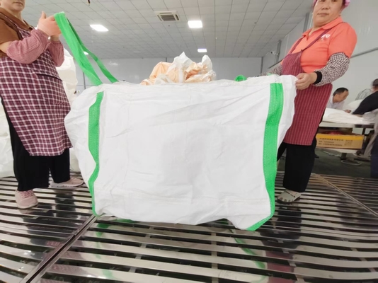 Φαγητό FIBC 1000kg SWL με 36x36in Μέγεθος κάτω